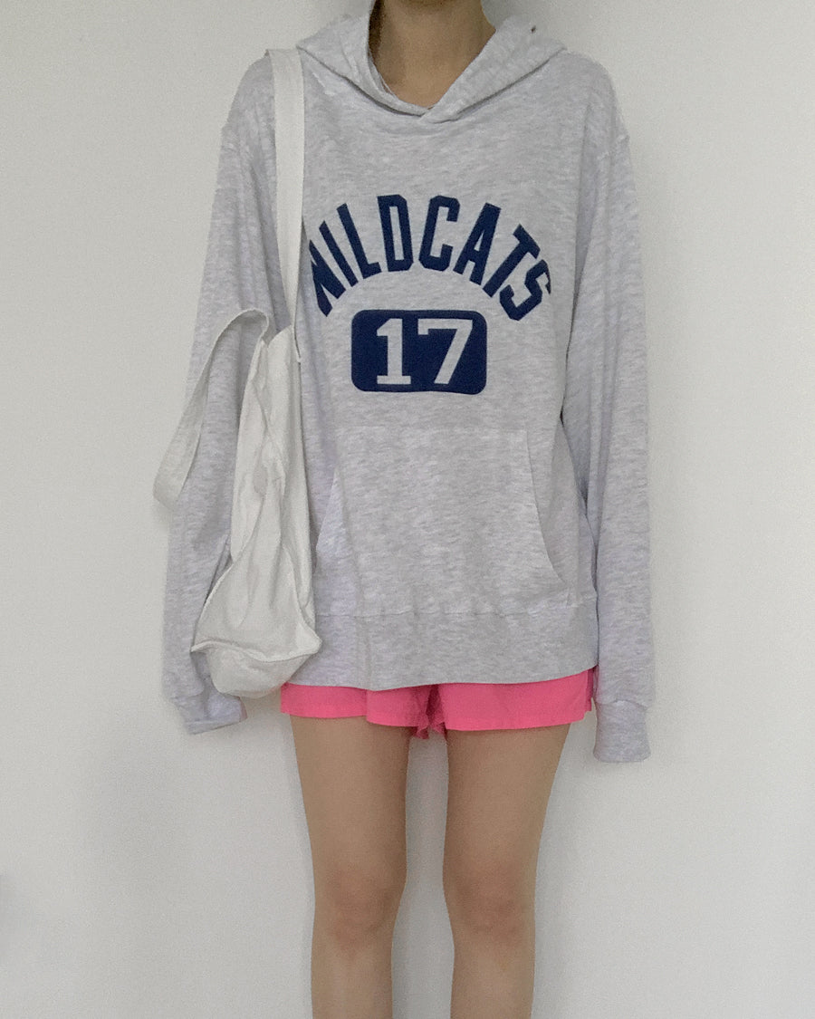 Wildcats Lightweight Terry Hoodie (light heather)