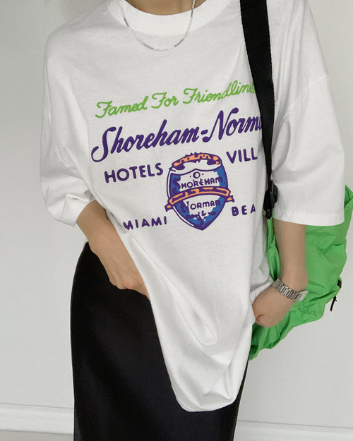 shoreham graphic tee (white)