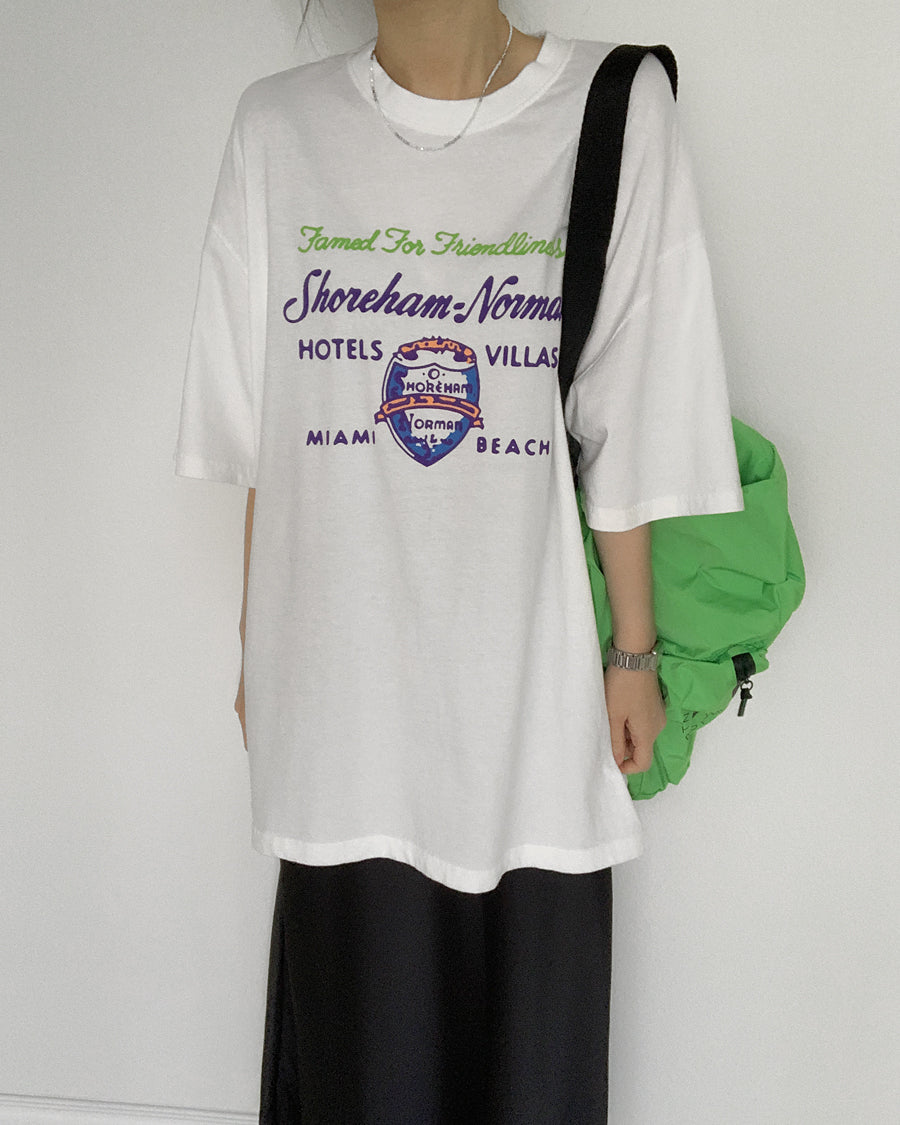 shoreham graphic tee (white)
