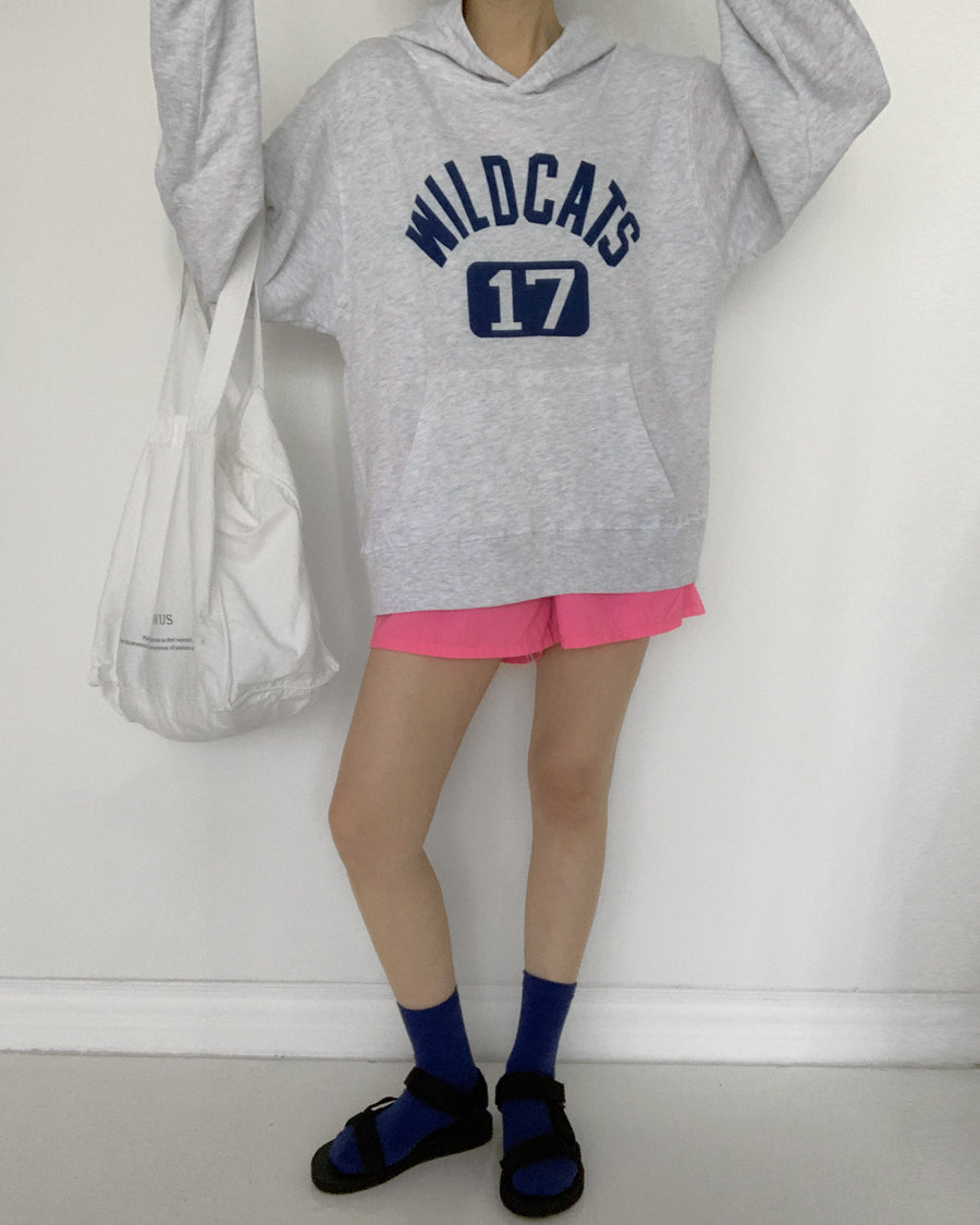 Wildcats Lightweight Terry Hoodie (light heather)