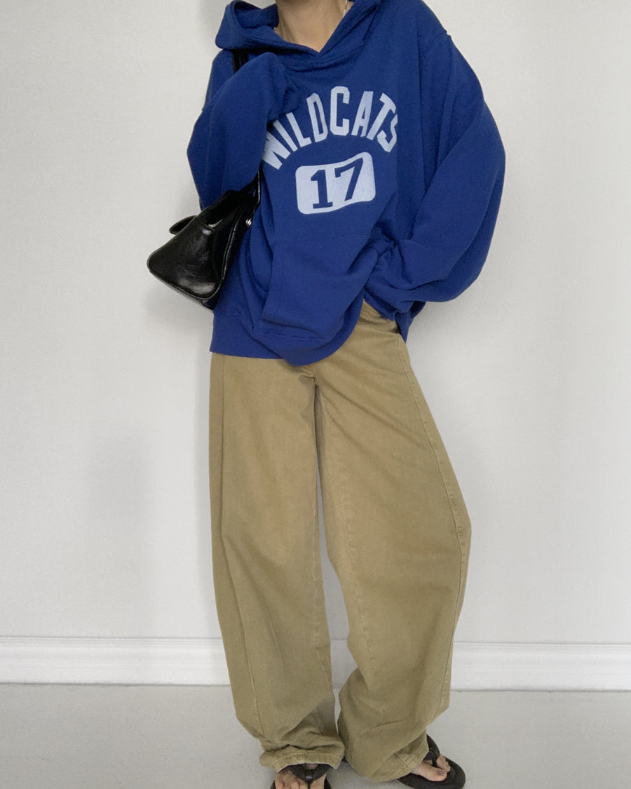 Wildcats Lightweight Terry Hoodie (blue)