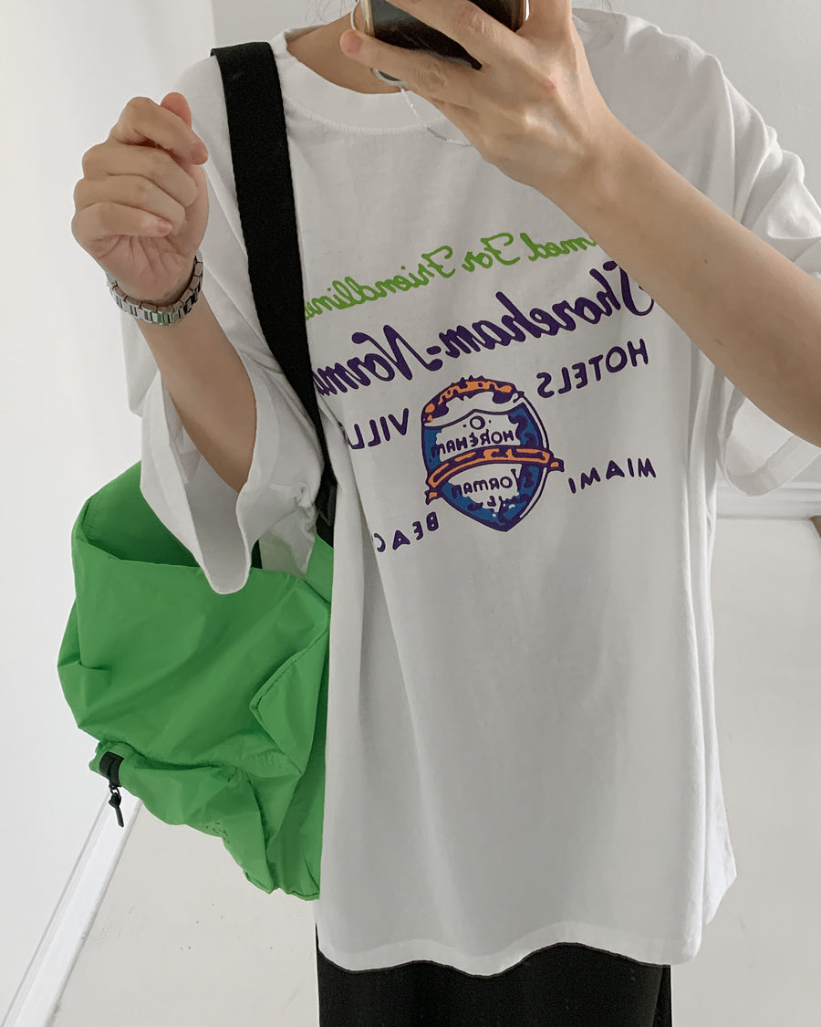 shoreham graphic tee (white)