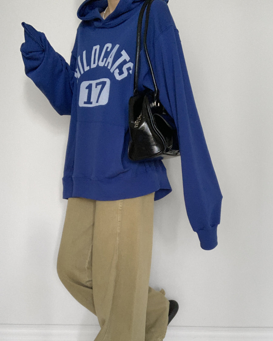 Wildcats Lightweight Terry Hoodie (blue)