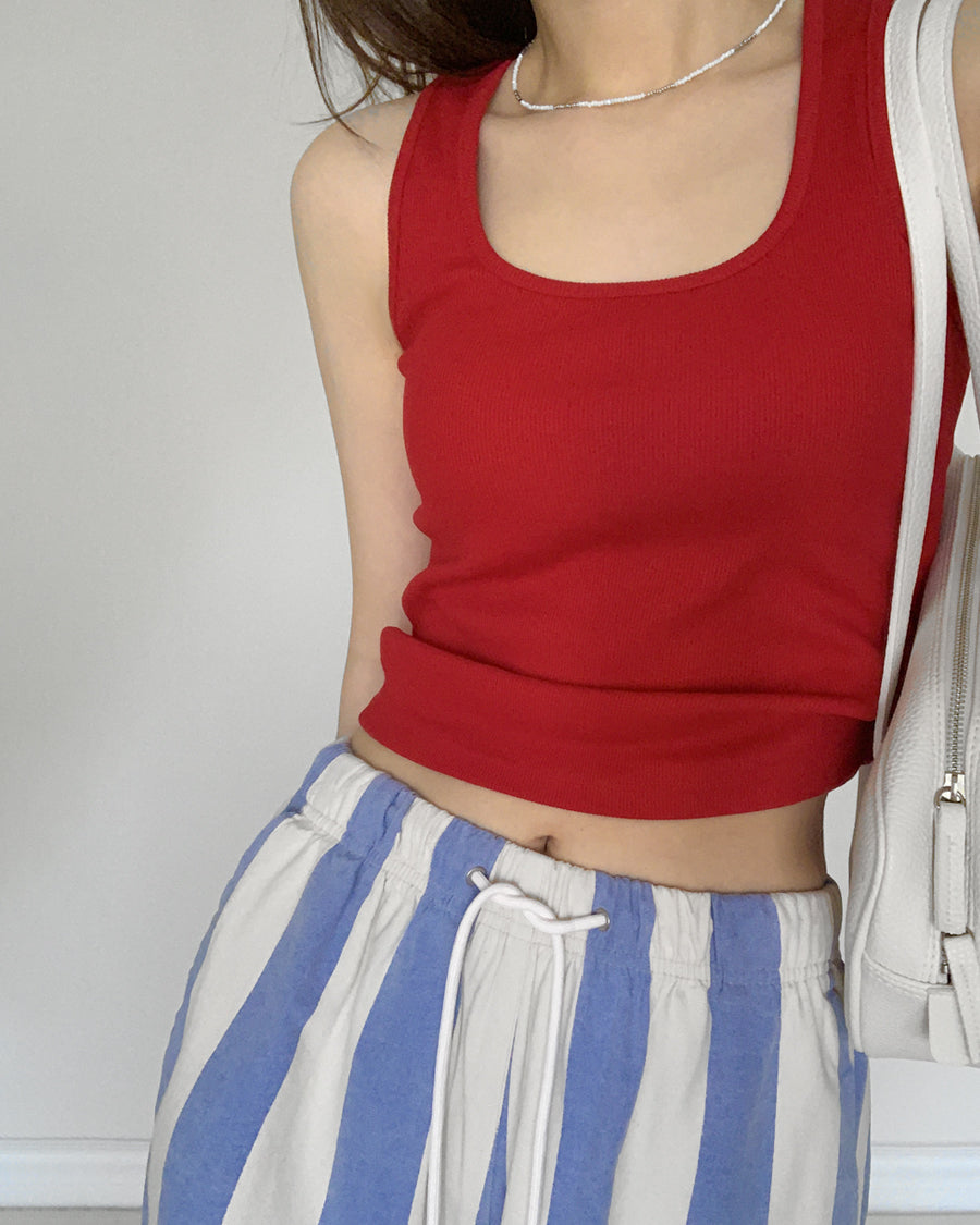 striped string pants